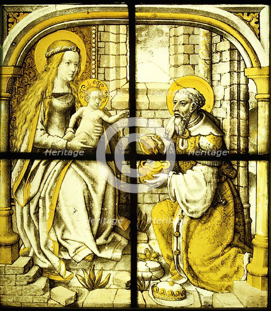 The Adoration of the Magi, German, ca. 1510-15. Creator: Unknown.