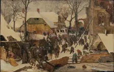The Adoration of the Magi in the Snow, 1563. Creator: Bruegel (Brueghel); Pieter; the Elder (ca 1525-1569)