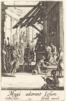 The Adoration of the Magi, in or after 1630. Creator: Jacques Callot