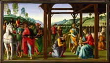 The Adoration of the Magi late 15th-early 16th century. Artist: Perugino