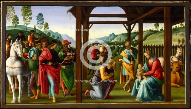 'The Adoration of the Magi', late 15th-early 16th century. Artist: Perugino