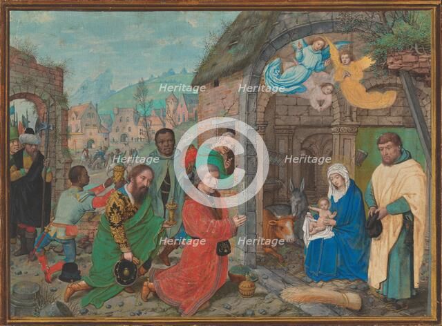 The Adoration of the Magi, mid-1520s. Creator: Simon Bening.