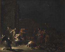 The Adoration of the Magi, Mid of 17th century. Creator: Bramer, Leonaert (1596-1674)