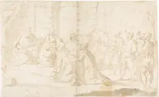 The Adoration of the Magi, n.d. Creator: Giulio Benso