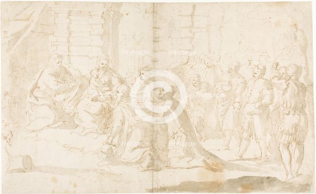 The Adoration of the Magi, n.d. Creator: Giulio Benso.