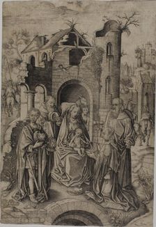 The Adoration of the Magi, n.d. Creator: Master IAM of Zwolle