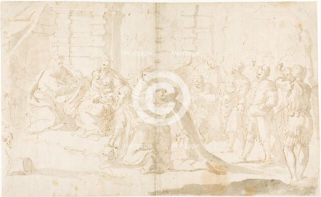 The Adoration of the Magi, n.d. Creator: Giulio Benso.