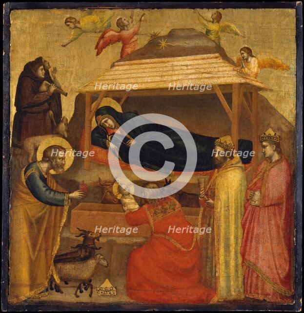 The Adoration of the Magi, possibly ca. 1320. Creator: Giotto.