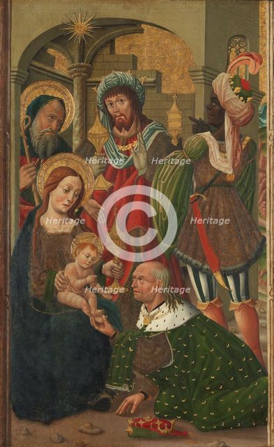 The Adoration of the Magi, probably between 1490 and 1500. Creator: Unknown.