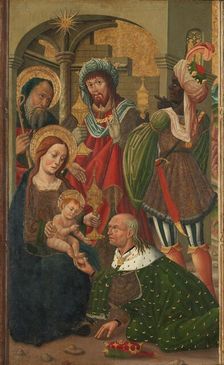 The Adoration of the Magi, probably between 1490 and 1500. Creator: Unknown