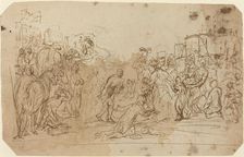 The Adoration of the Magi [recto]. Creator: Donato Creti