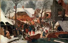 The Adoration of the Magi second half of the 16th century. Artist: Pieter Brueghel the Younger