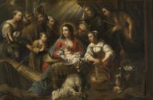 The Adoration of the Sheperds. Creator: Jan Cossiers