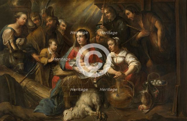 The Adoration of the Sheperds. Creator: Jan Cossiers.