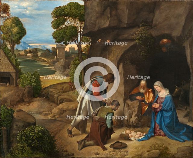 The Adoration of the Shepherds, 1505/1510. Creator: Giorgione.
