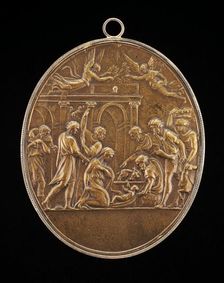 The Adoration of the Shepherds, 1530s. Creator: Valerio Belli