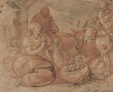 The Adoration of the Shepherds, 1599. Creator: Gerrit Pietersz Sweelink
