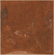 The Adoration of the Shepherds, 1611/12. Creator: Lodovico Carracci