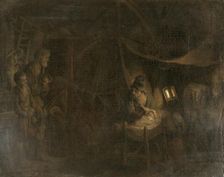 The Adoration of the Shepherds, 1665. Creator: Gerbrand van den Eeckhout