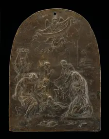 The Adoration of the Shepherds, 16th century. Creator: Unknown