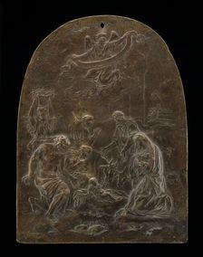 The Adoration of the Shepherds, 16th century. Creator: Unknown