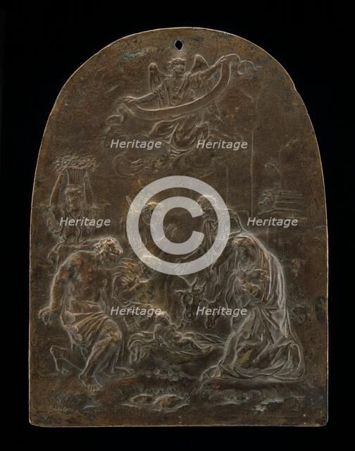 The Adoration of the Shepherds, 16th century. Creator: Unknown.