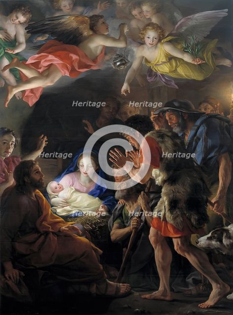 The Adoration of the Shepherds, 1770. Creator: Anton Raphael Mengs.
