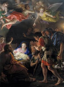 The Adoration of the Shepherds, 1770. Creator: Anton Raphael Mengs