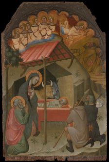 The Adoration of the Shepherds, 1374. Creator: Bartolo di Fredi