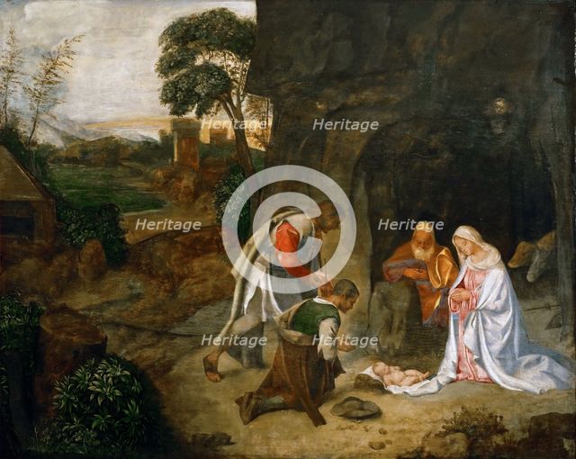 The Adoration of the Shepherds.