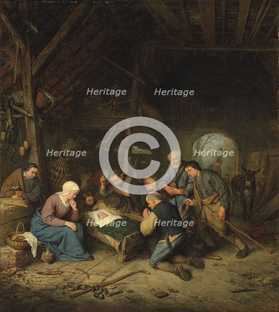 The Adoration of the Shepherds.