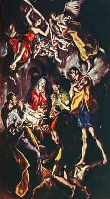 The Adoration of the Shepherds by El Greco