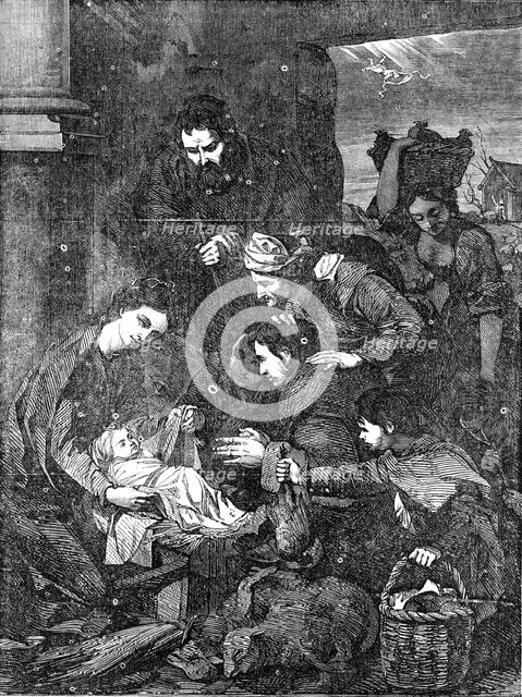 "The Adoration of the Shepherds" by Velasquez, 1854. Creator: Unknown.