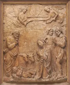The Adoration of the Shepherds, c. 1475/1485. Creator: Francesco di Simone Ferrucci
