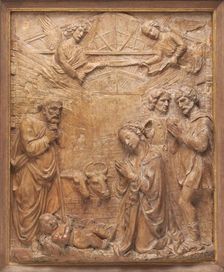 The Adoration of the Shepherds, c. 1475/1485. Creator: Francesco di Simone Ferrucci