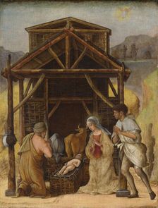 The Adoration of the Shepherds, c. 1490. Creator: Ercole de Roberti, (Ercole Ferrarese) (c. 1450-1496)