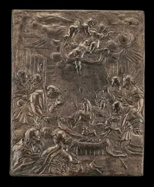 The Adoration of the Shepherds, c. 1590/1600. Creator: Paulus van Vianen