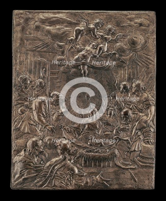 The Adoration of the Shepherds, c. 1590/1600. Creator: Paulus van Vianen.