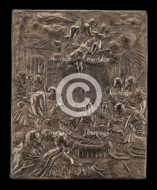 The Adoration of the Shepherds, c. 1590/1600. Creator: Paulus van Vianen.