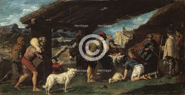 The Adoration of the Shepherds, c. 1620. Artist: Ribalta, Juan (1597-1628)