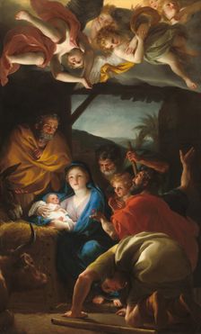 The Adoration of the Shepherds, c. 1764/1765. Creator: Anton Raphael Mengs
