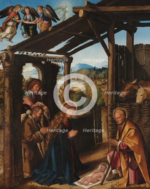 The Adoration of the Shepherds, c1500-1507. Creator: Boccaccino, Boccaccio (1468-1525).