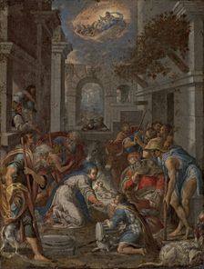 The Adoration of the Shepherds, c1585-1590 . Creator: Fontana, Lavinia (1552-1614)