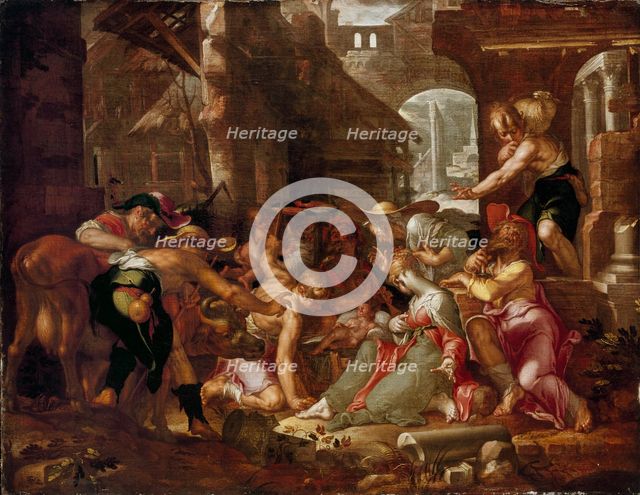 The Adoration of the Shepherds, c1606. Artist: Joachim Anthonisz Wtewael.