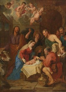 The Adoration of the Shepherds, c.1640-c.1650. Creator: Gaspar de Crayer