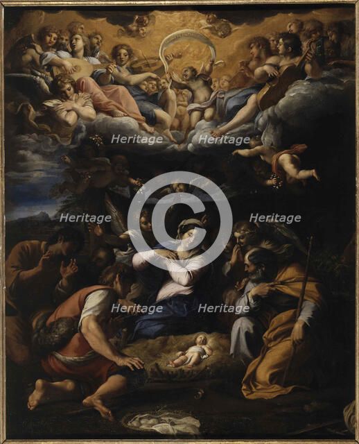 The Adoration of the Shepherds, ca. 1597. Creator: Carracci, Annibale (1560-1609).