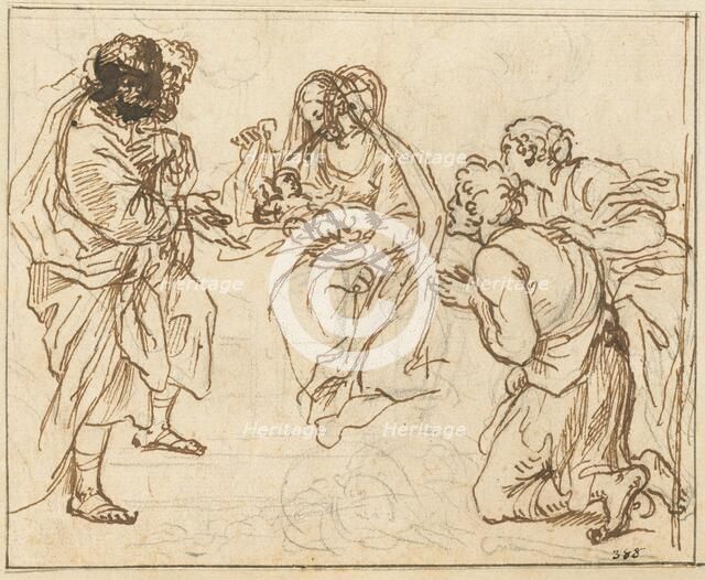 The Adoration of the Shepherds. Creator: Agostino Masucci.