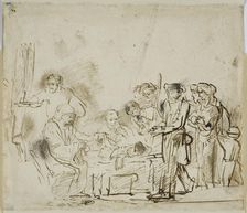 The Adoration of the Shepherds. Creator: Govaert Flinck