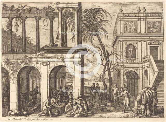 The Adoration of the Shepherds. Creator: Henri Mauperché.