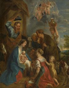 The Adoration of the Shepherds. Creator: Jacob Jordaens I